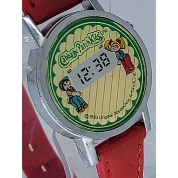Cabbage Patch Kids ‘A Play Wristwatch For Your Kid’ Vintage Play Watch 1983 - Picture 6 of 7